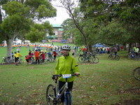 At the start in North Sydney