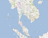 Thailand ridemap