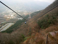 Going back to Sounzan by Ropeway