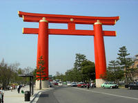 Gate to Heian Shrine