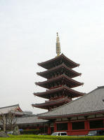 Five storied pagoda