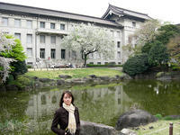 In gardens of Tokyo National Museum