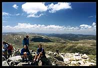 Patrycja & Michael at the top