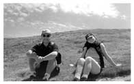 Michael & Patrycja taking a break