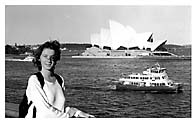 Patrycja at the shipping terminal