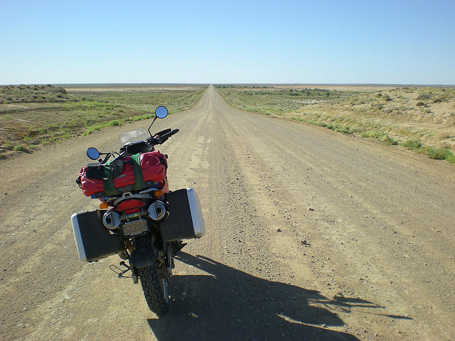Straight, Flat, Oodnadatta Track