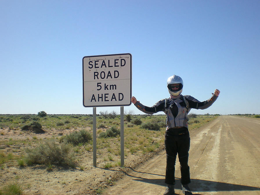 Almost the end of Oodnadatta Track