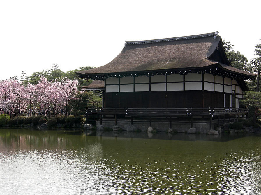 Little lake in Shinen Garden