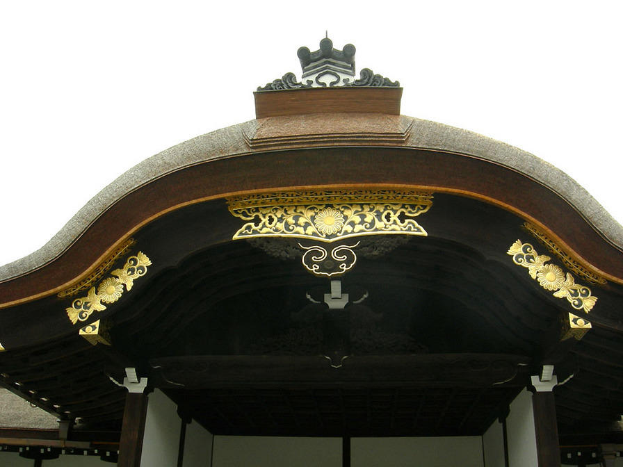 Gate in Kyoto Imperial Palace - Okurumayose