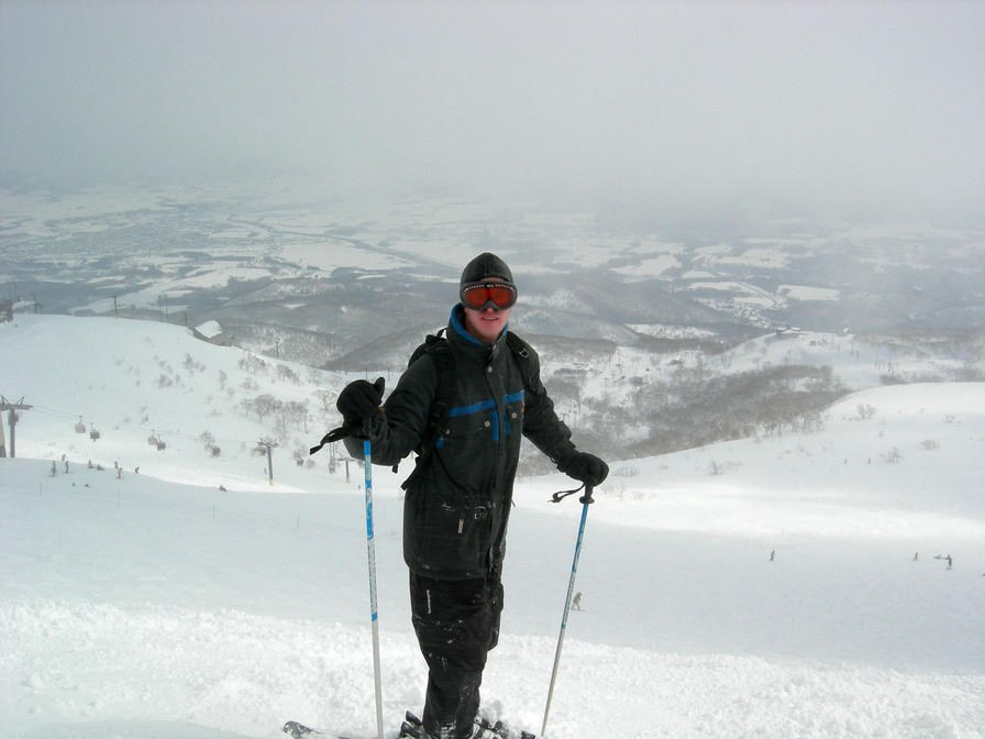 Half way down the mountain