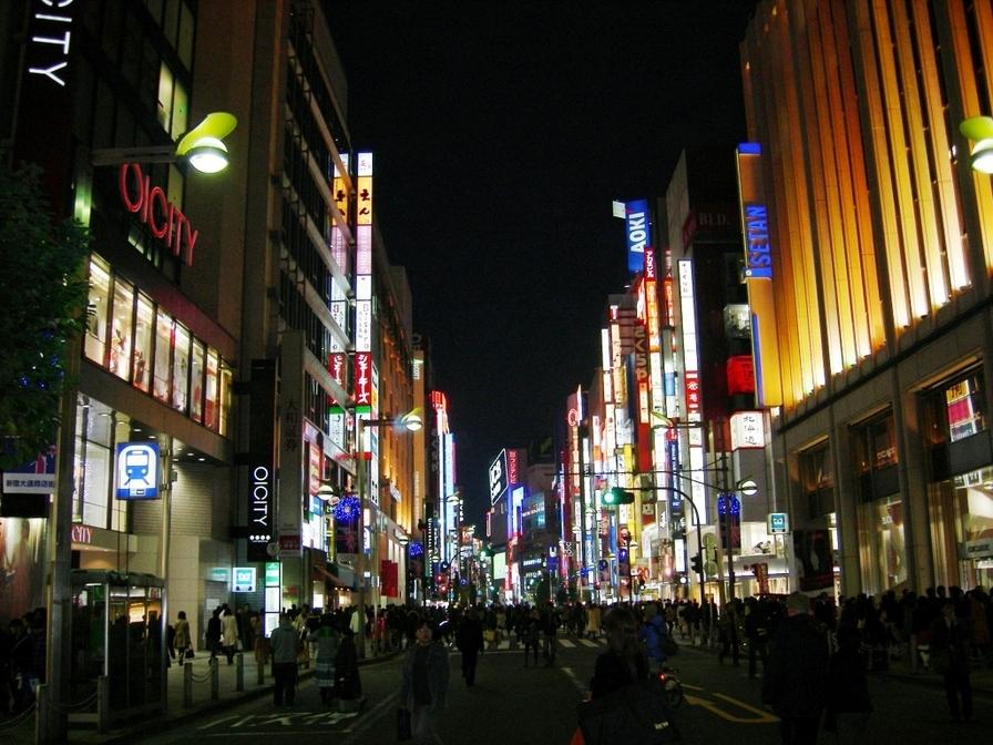 Ginza at Night