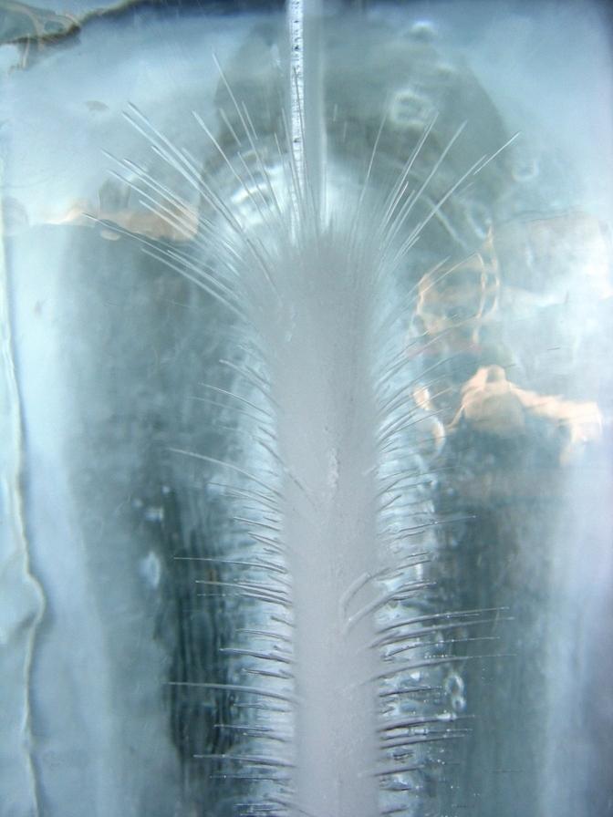 Ice Block Closeup