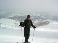 Half way down the mountain