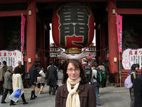 Going towards Sensoji Temple