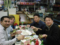 Fresh sushi in Gangneung